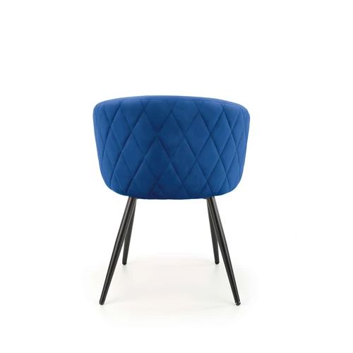 K430 szék design sötétkék színben