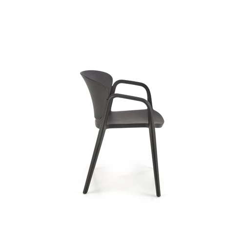 Modern design fekete színben