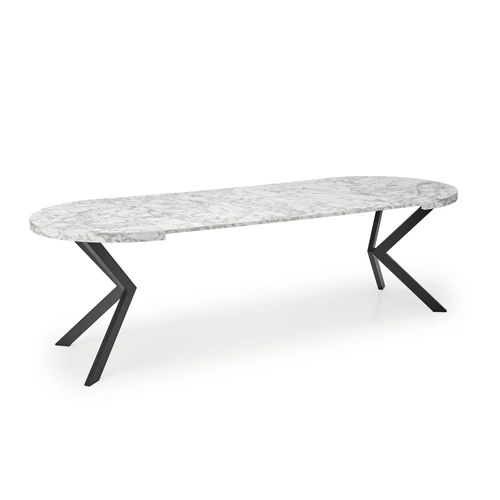 Modern PERONI asztal  fehér márványtás fal