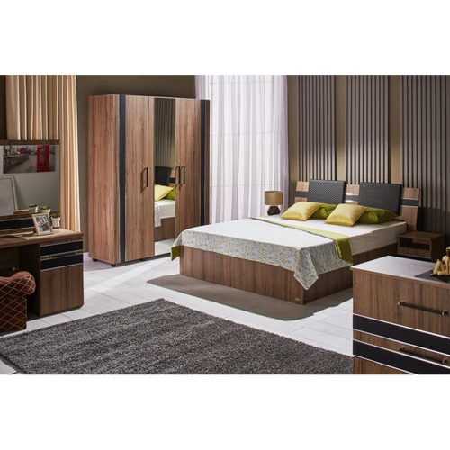 FENIX franciaágy matractartóval 160x200 dió - 3. kép