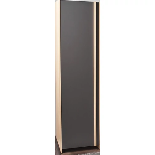 SOLARIS 60 cm-es gardróbszekrény világos tölgy-fehér - 7. kép