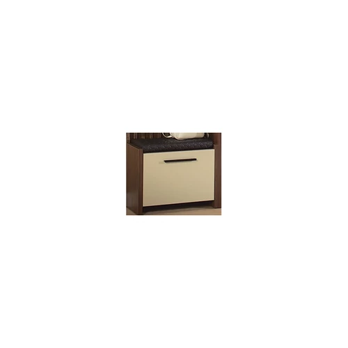 SOLARIS mini komód 60 cm tölgy-krém - 4. kép