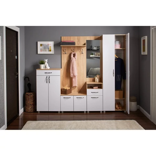 4 m komód sötét sonoma - 3. kép