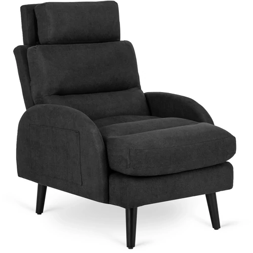 Elegáns loungeszék lábtárwith