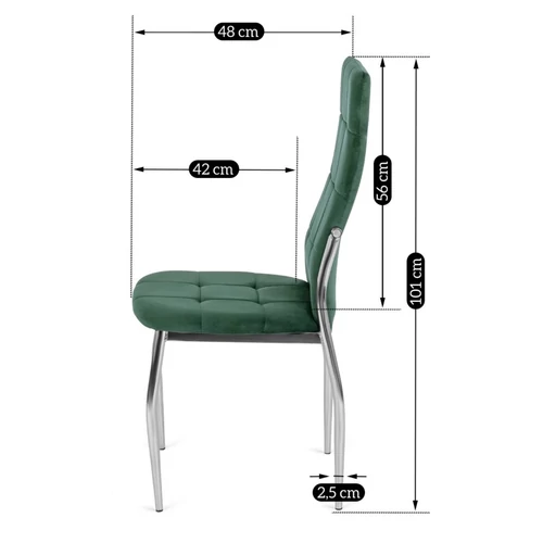 Modern design  zöld színben