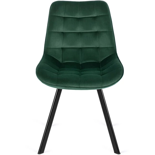 Modern design  zöld bársonyszék