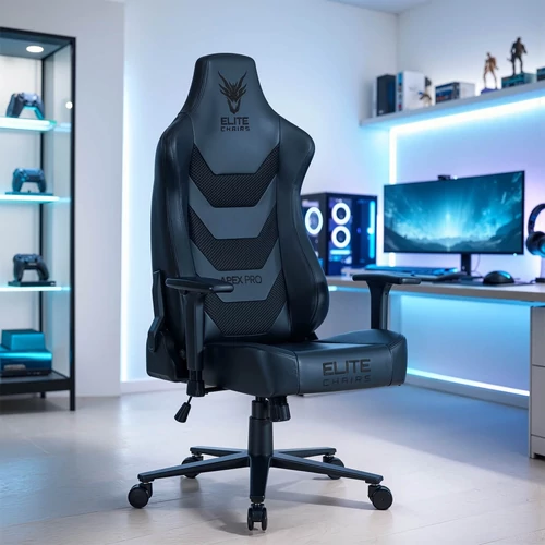 APEX fekete forgó gamer szék