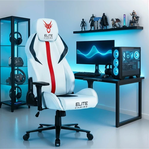 Nexon forgó gamer szék fehér színben