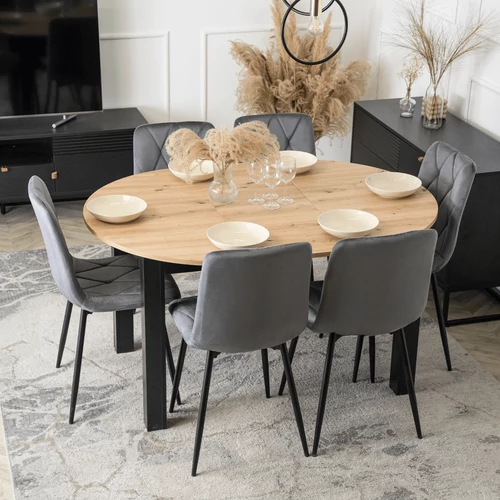Elegáns design  tömör tölgyalj