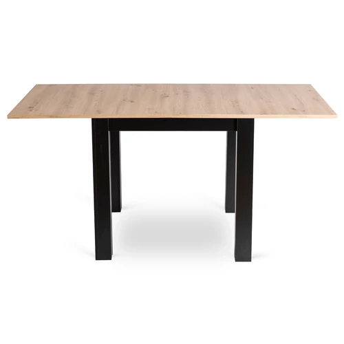 Asztal MAX kinyitható 80-160 cm tölgy Artisan/Fekete