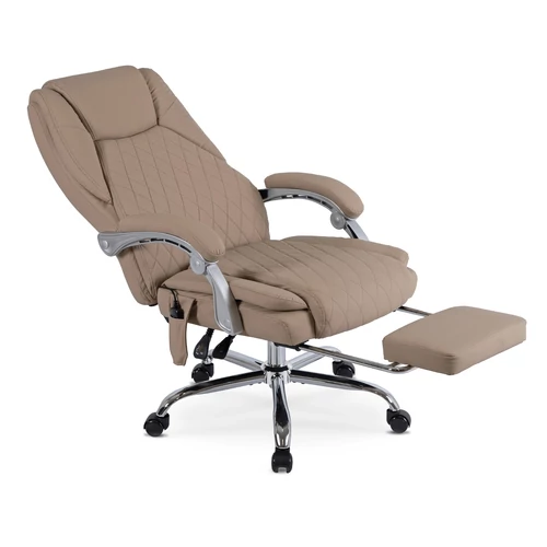 Fűtött masszázs fauteuil bézs kivitelben