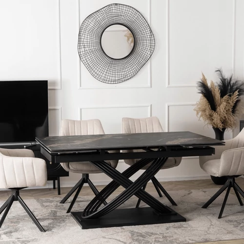 Ibiza kerámia kihúzható asztal  modern design