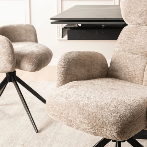 Elegáns boucle ülés