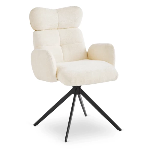 Modern design boucle 소재val