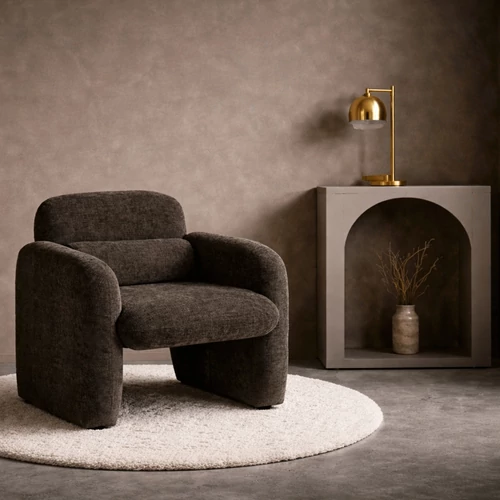 TOGO Barna Lounge Fotel
