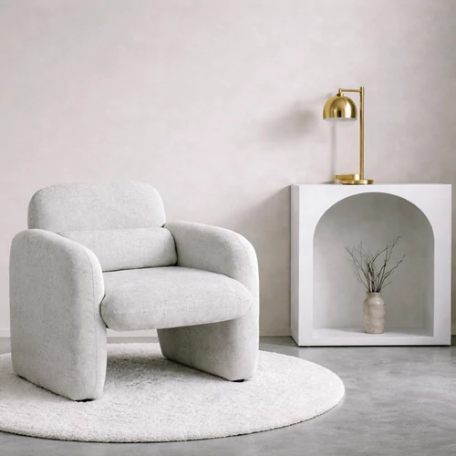 TOGO Lounge fotel szürke színben
