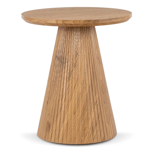 RANT Kerek Dohányzóasztal 50 cm Tölgy