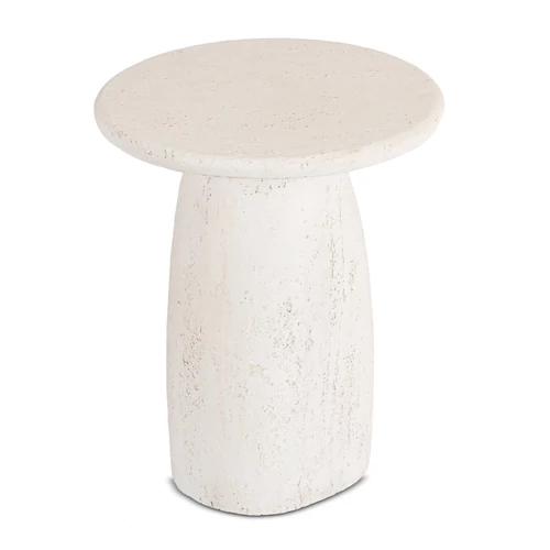REES dohányzóasztal 49 cm, krémszínű/bézs