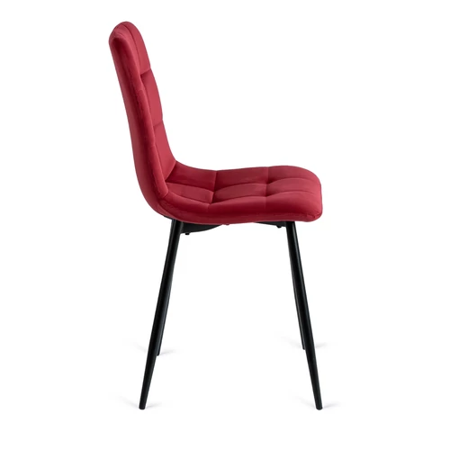 Luxusos burgundy színű fotel