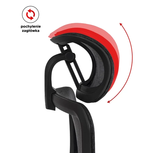 Ergonomikus háttámla a hát támogatása