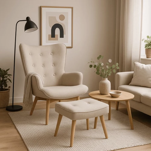 Lozano 2 Lounge fotel bézs