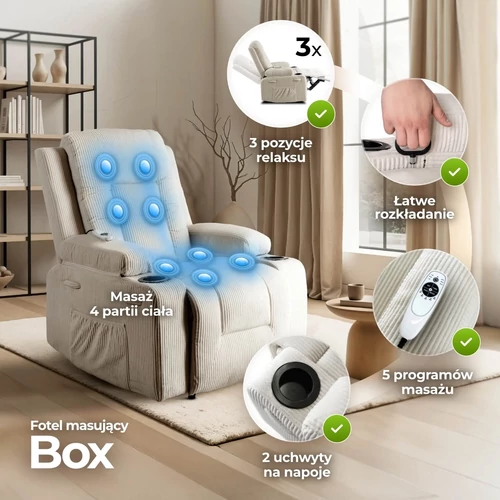 Luxus kényelem a BOX fotelben