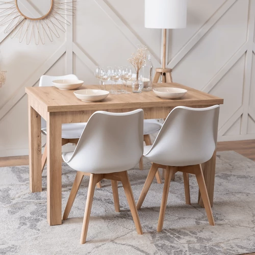 Elegáns design tölgyfa lábakkal