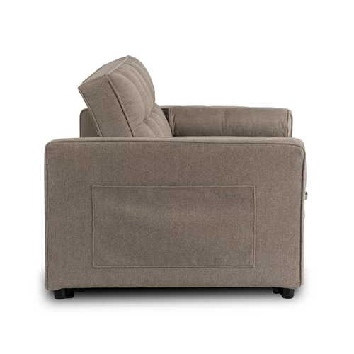 Modern design és sötétbézsz színkombináció
