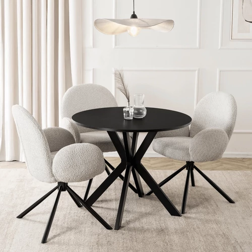 Lauren asztal 80 cm  modern design