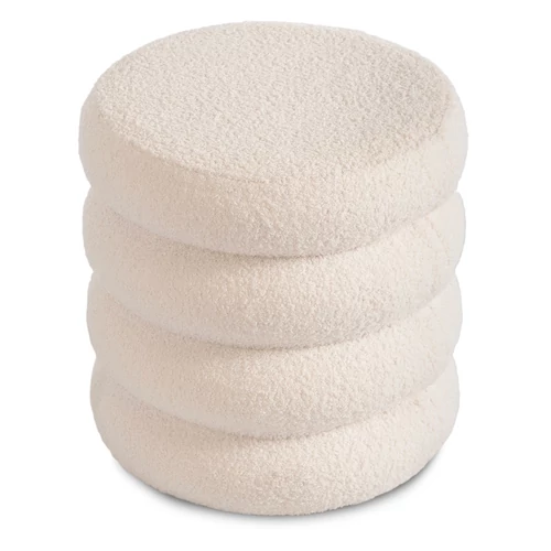 Elegáns kárpitos puff