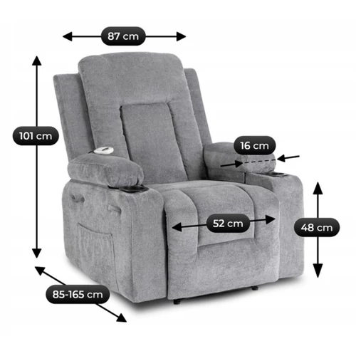 Relaxálj a BOX 2 dönthető masszázs fauteelben