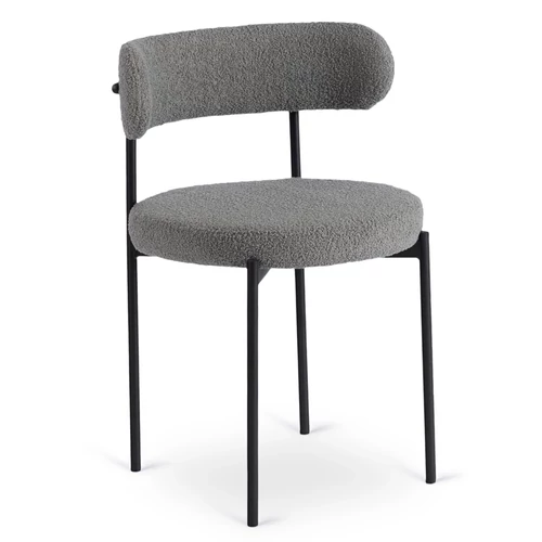 TULSA szürke boucle szék