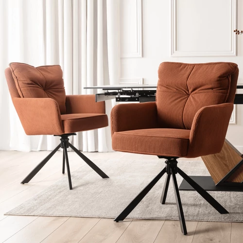 Elegáns kordbársonyi huzattal