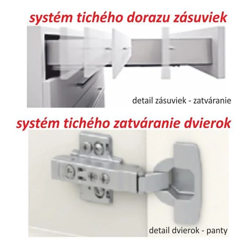 Jobb oldalú LINE szekrény