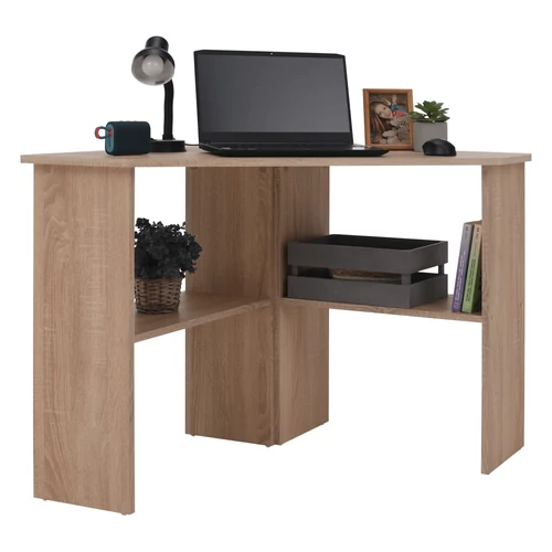 Rony New sarok PC asztal tölgy sonoma színben