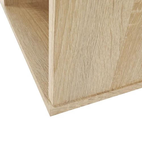 Fényes Sonoma tölgy és fehér kombináció