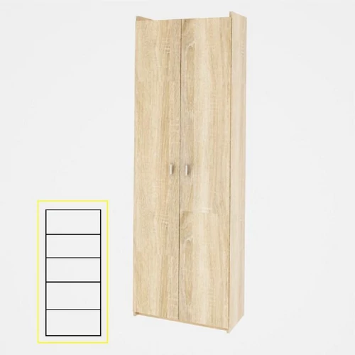 Modern laminált bútor a tárolásra