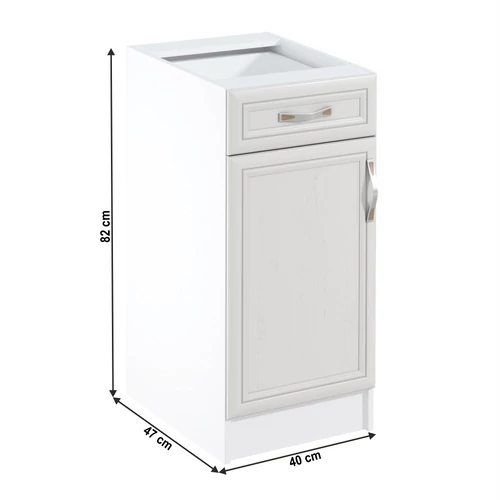 Fehér/sosnából készült D40S1