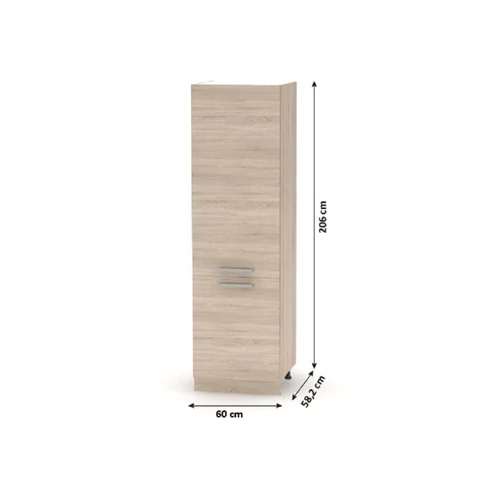 Modern design  Sonoma stílusban Élelmiszer szekrény  tölgy sonoma  NOVA PLUS NOPL-081-60