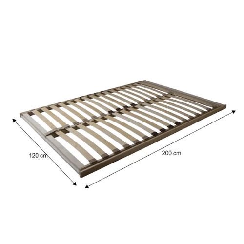 Flex Front rendszerrel  120x200 cm méretben.  Relaxálj a kényelmes rácson