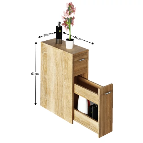 Modern design a kád mellett.