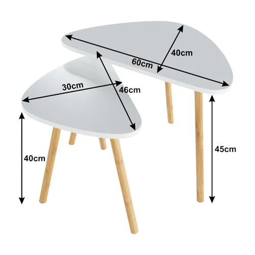 Modern design fehér színben