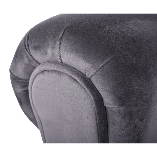 Elegáns szürke-fekete velvet szőnyeg