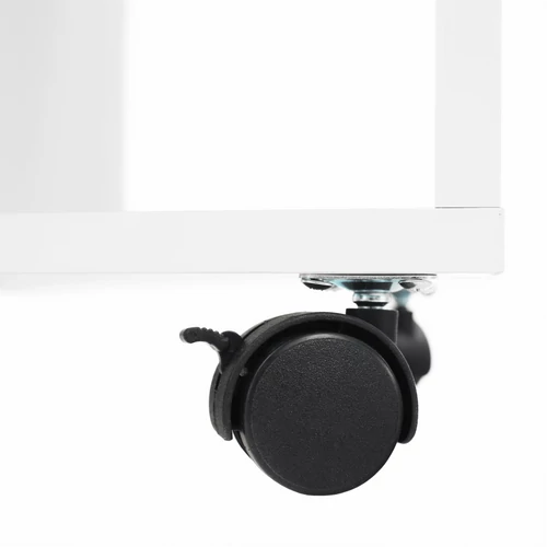 Minimalista fehér kisasztal