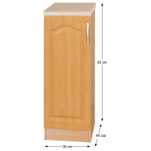 Elegáns LORA design  modern konyhákhoz.  LORA MDF NEW KLASIK S30 konyhaszekrény