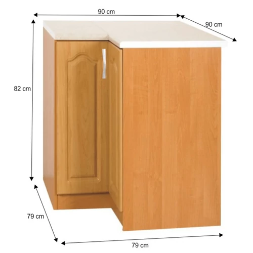 Balos LORA MDF konyhacsúcs S90/90