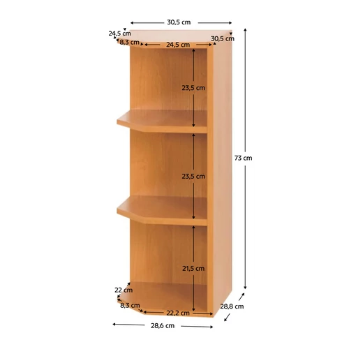 LORA MDF NEW KLASIK W30N sarok konyhaszekrény
