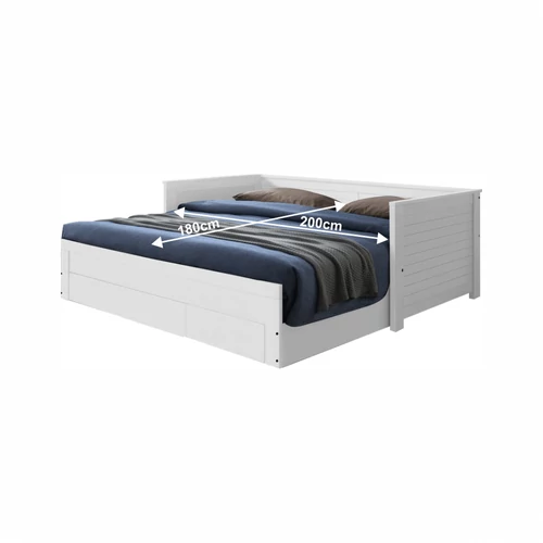 Modern design fehér színben