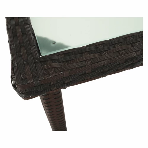 Barna bézs rattan