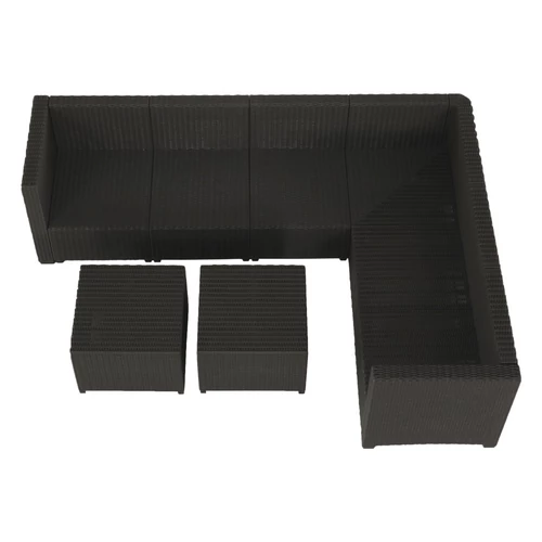 Bézs rattan kerti fotel